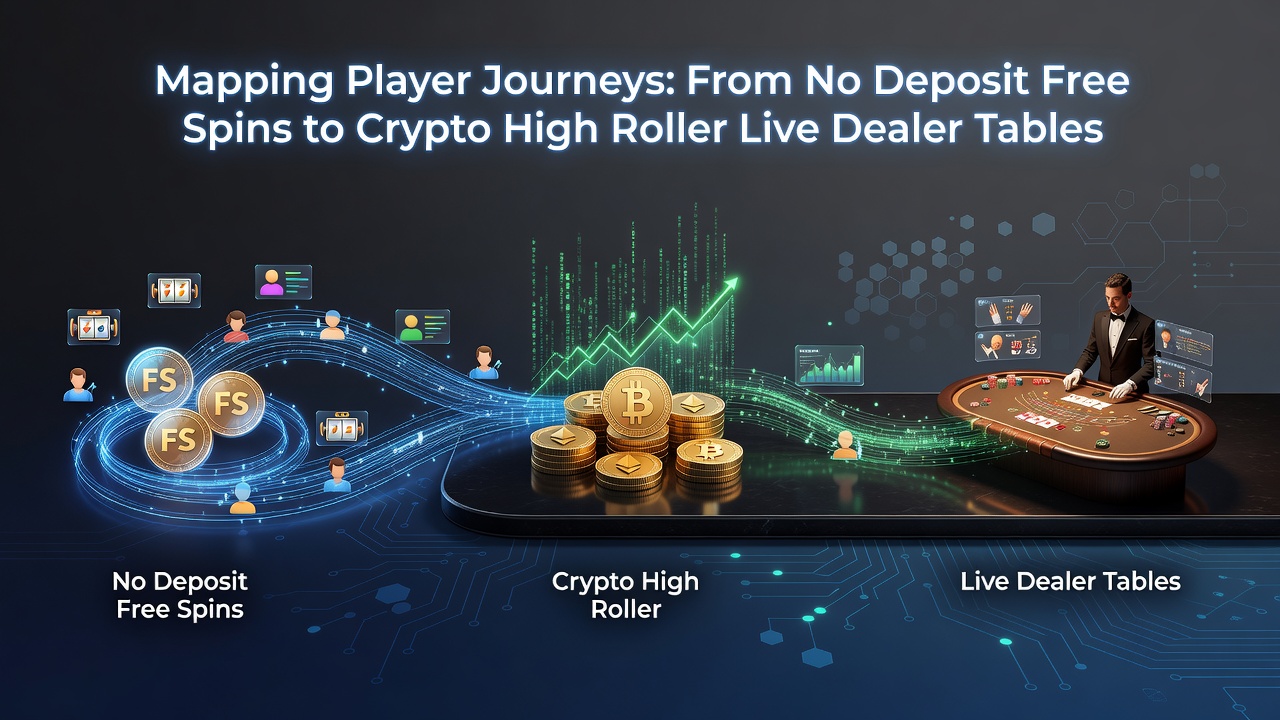 Illustration of crypto wallet integration with casino high roller tables