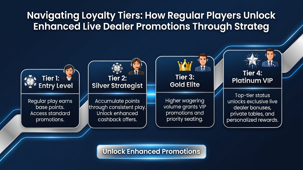 Live dealer table interface with loyalty rewards and bonus code redemption panel