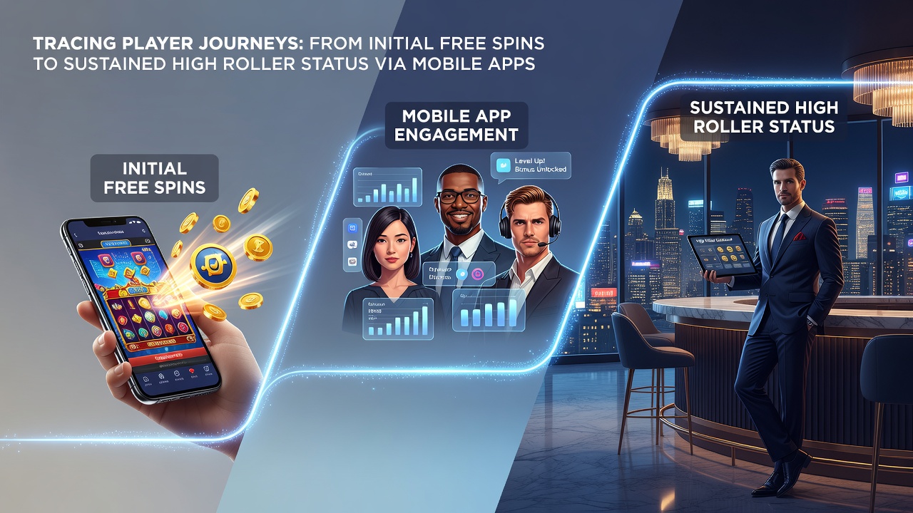 High-stakes mobile casino session on tablet with VIP tier progress indicators and live dealer integration